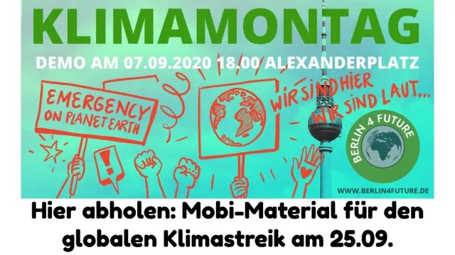 Bild: Berlin4Future: “OUR HOUSE IS ON FIRE!”