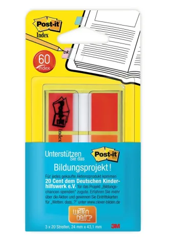 Bild: Bundesweites Post-it Bildungsprojekt startet