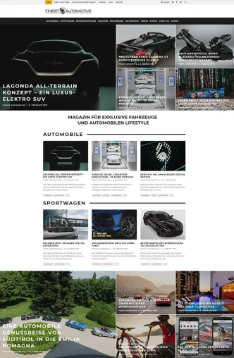 FINESTAUTOMOTIVE.com – Modernes Onlinemagazin für exklusive Fahrzeuge und automobilen Lifestyle Bild: FINESTAUTOMOTIVE.com – Modernes Onlinemagazin für exklusive Fahrzeuge und automobilen Lifestyle