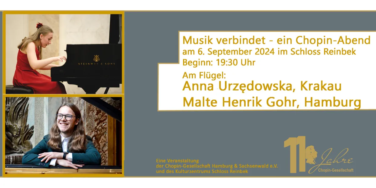 Musik verbindet (© Chopin-Gesellschaft, Maciej Maziarka, Amelie Dahl )