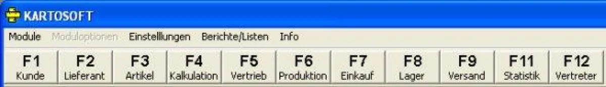 EInfachste Bedienung und schnelle Installation zeichnen Kartosoft aus.