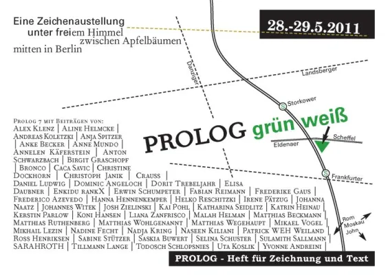 Bild: Prolog "grün weiß" - Ausstellung und Vorstellung des neuen Heftes