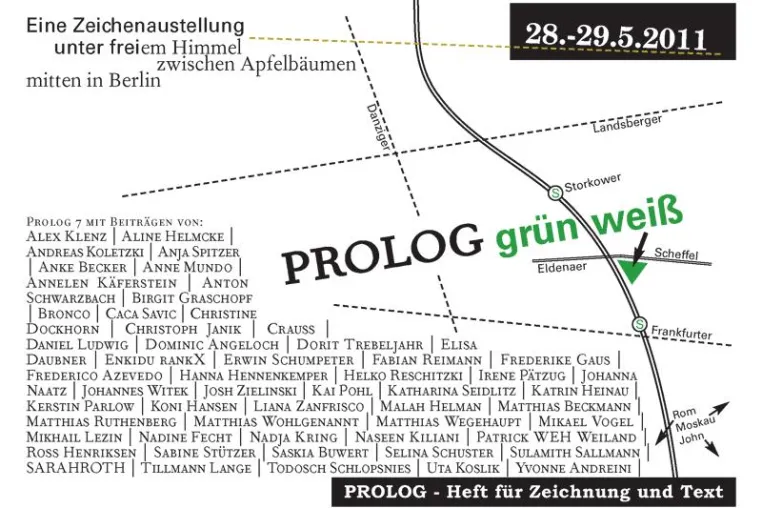 Bild: Prolog "grün weiß" - Ausstellung und Vorstellung des neuen Heftes