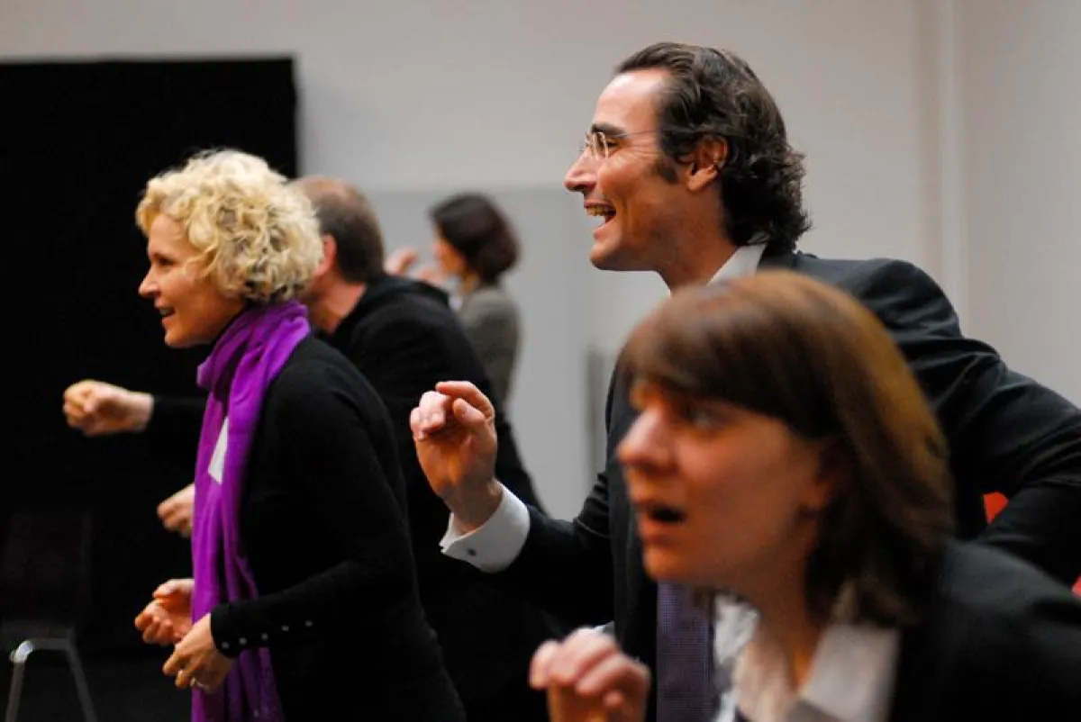 Trainings des Scharlatan theaters haben einen hohen Motivationsfaktor