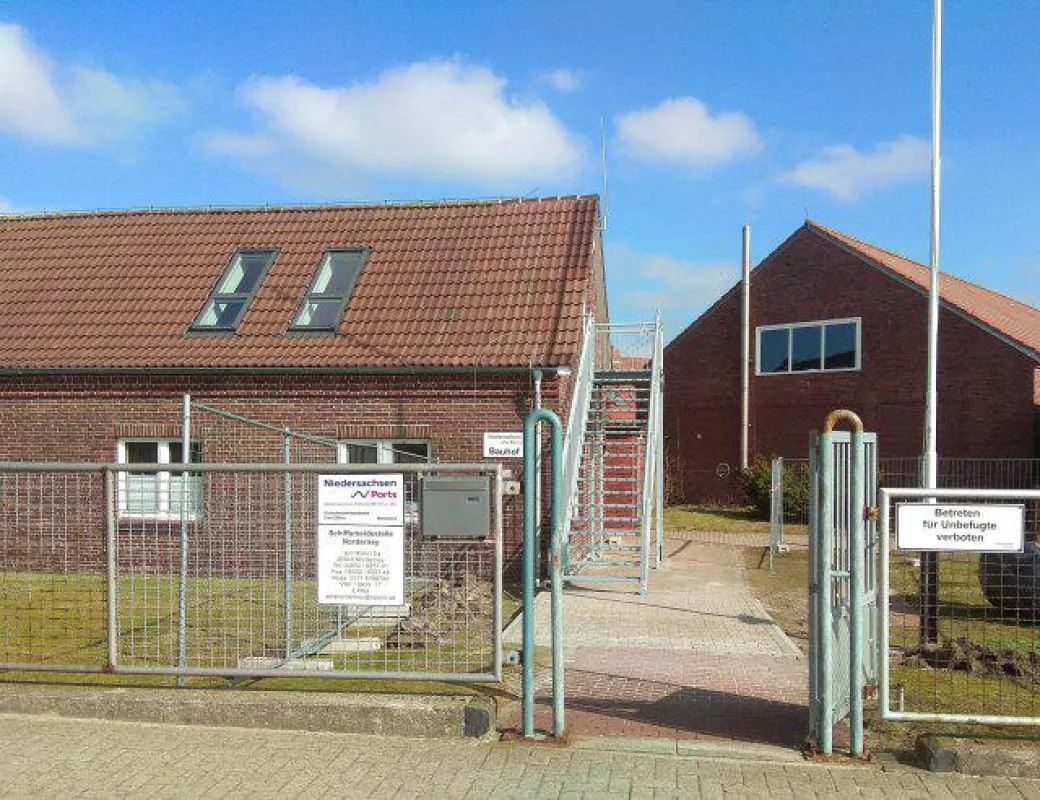 Die neue Heimat der Schiffsmeldestelle Norderney