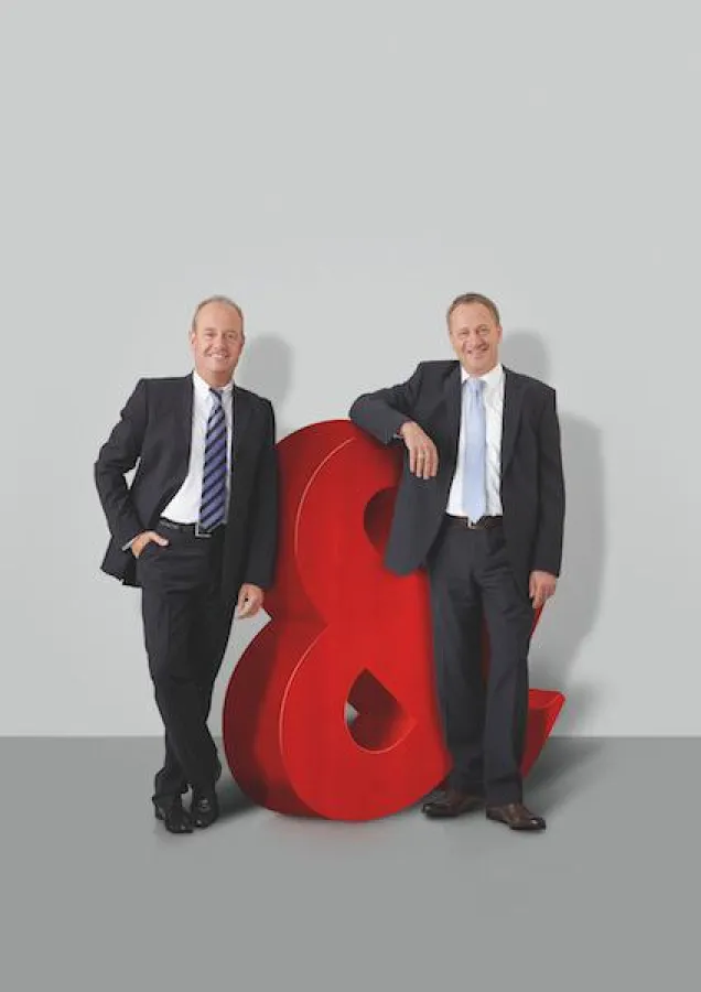 Unternehmensgründer Heribert Fritz & Eberhard Macziol