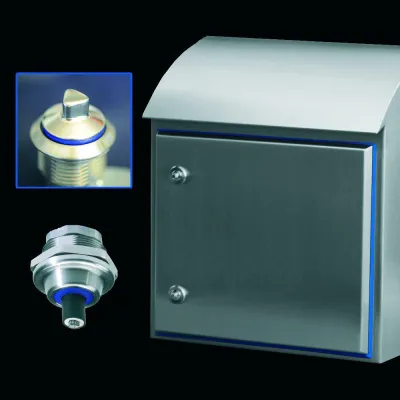 Bild: STEELDESIGN HygienicLine Gehäuse System: Hygienic Design Gehäuse und Komponenten mit BGN Zertifikat lieferbar