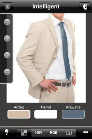 Bild: Change My Style: App findet passende Krawatte zum Anzug