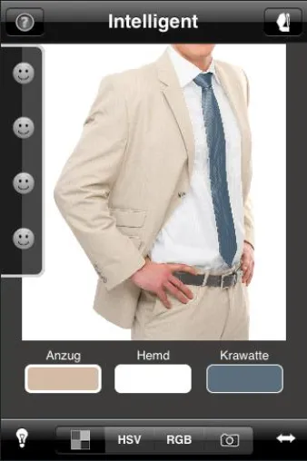 Bild: Change My Style: App findet passende Krawatte zum Anzug