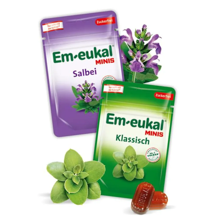 Die Em-eukal MINIS sorgen für den kleinen Genuss zwischendurch.