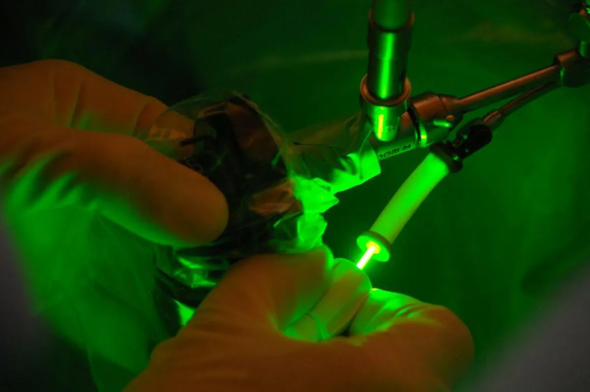Greenlightlaser-Therapie bei Prostatavergrößerungen