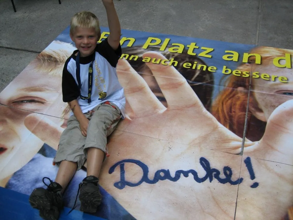 Ferienkind im Inserparadies Petzow