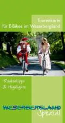 Neue Tourenkarte für E-Bikes im Weserbergland erschienen Bild: Neue Tourenkarte für E-Bikes im Weserbergland erschienen