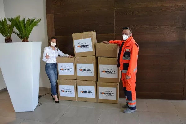 ALUPROF unterstützt medizinische Einrichtungen im Kampf gegen das Corona-Virus Bild: ALUPROF unterstützt medizinische Einrichtungen im Kampf gegen das Corona-Virus