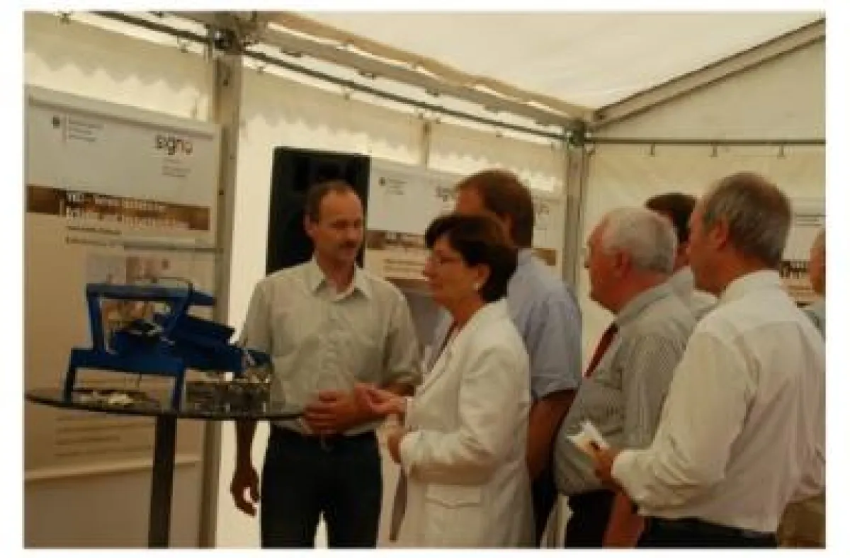 Heidrun Stubbe im Gespräch mit Erfindern