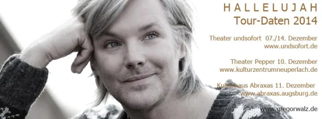 HALLELUJAH Songs for a Winter Season / Gregor Walz & das Andi Bauer Jazz Trio Bild: HALLELUJAH Songs for a Winter Season / Gregor Walz & das Andi Bauer Jazz Trio