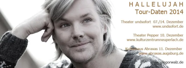 HALLELUJAH Songs for a Winter Season / Gregor Walz & das Andi Bauer Jazz Trio Bild: HALLELUJAH Songs for a Winter Season / Gregor Walz & das Andi Bauer Jazz Trio