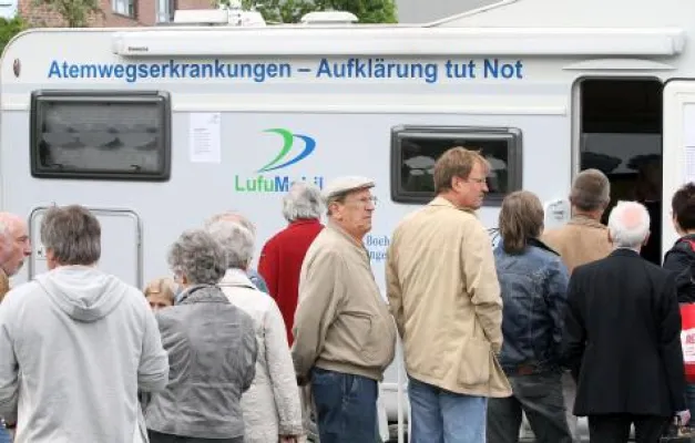 Bild: 8. Symposium-Lunge - Kostenlose Lungenfunktionsprüfungen