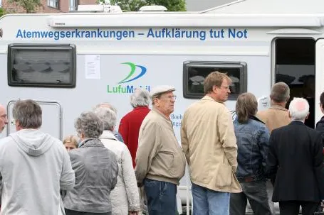 Bild: 8. Symposium-Lunge - Kostenlose Lungenfunktionsprüfungen