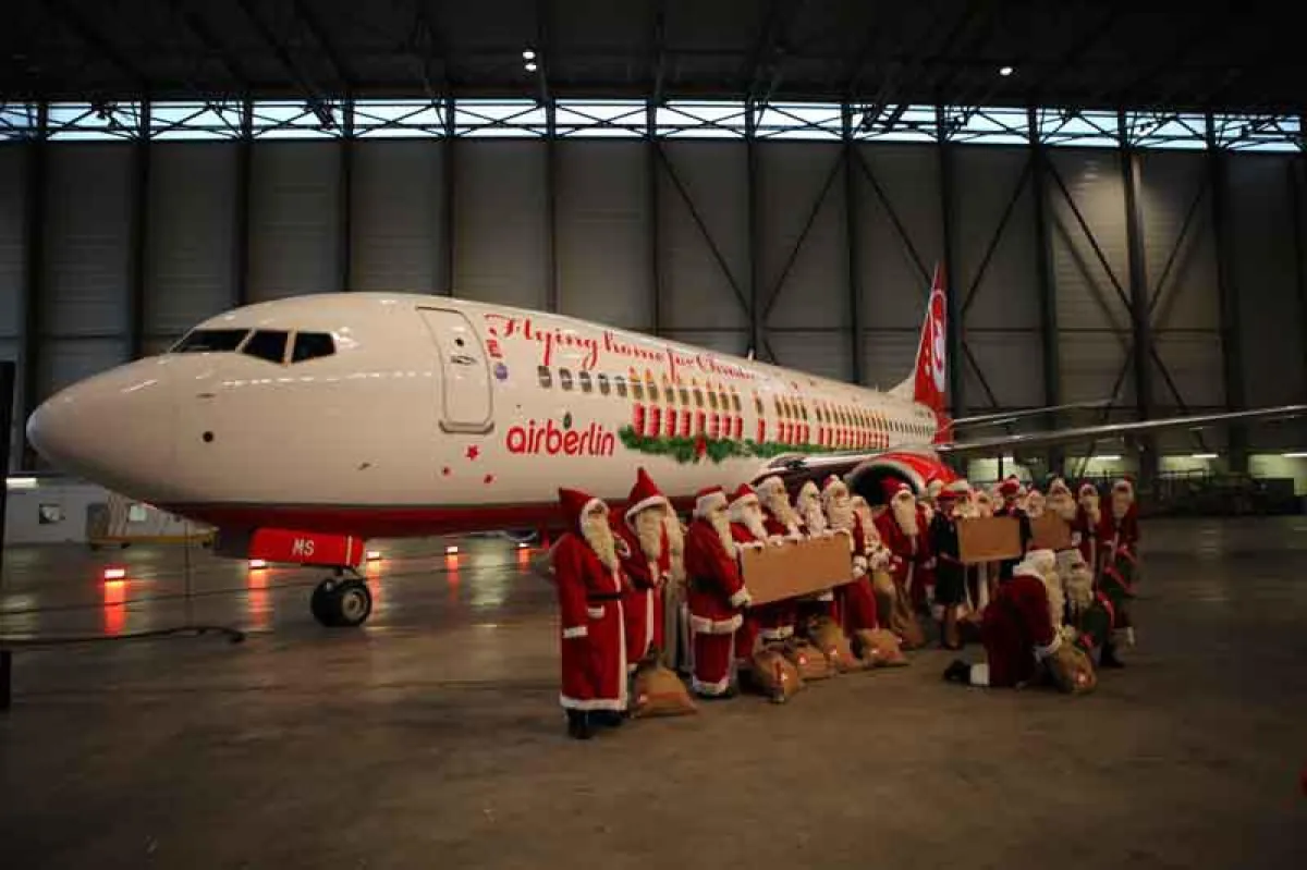 Kick-off für „Flying home for Christmas“ mit Aventem (Foto: Aventem)