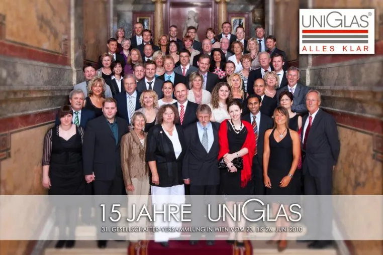 UNIGLAS feiert 15-jähriges Firmenjubiläum Bild: UNIGLAS feiert 15-jähriges Firmenjubiläum