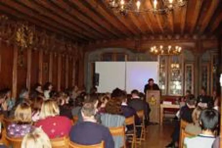 Bild: Überlingen sucht das Literaturtalent - Preisverleihung am 06.12.2007 im Überlinger Rathaus