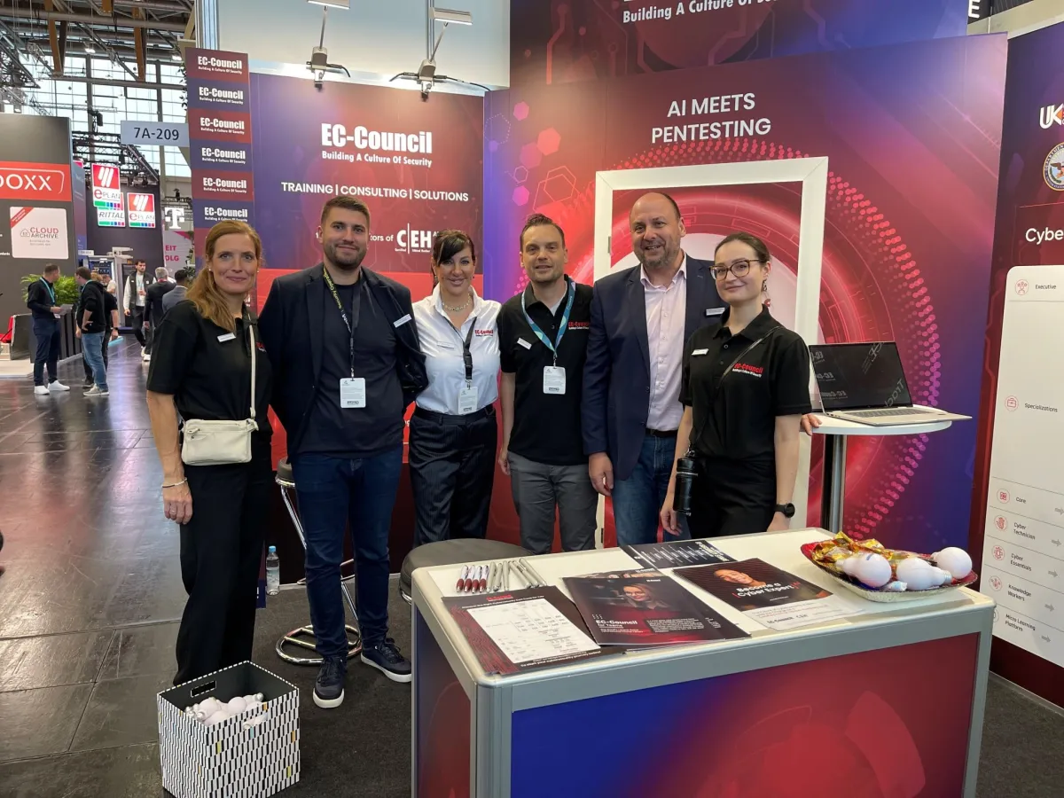 Der geneinsame Messestand auf der it-sa