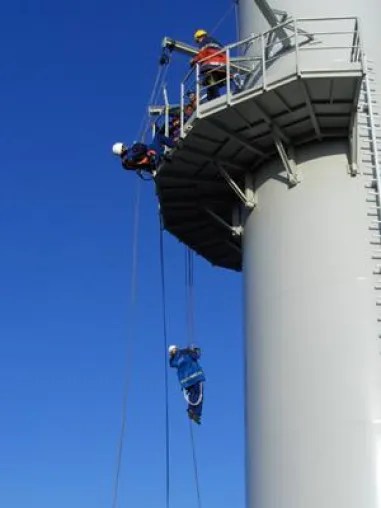 Bild: Jobeinstieg in die Windenergie