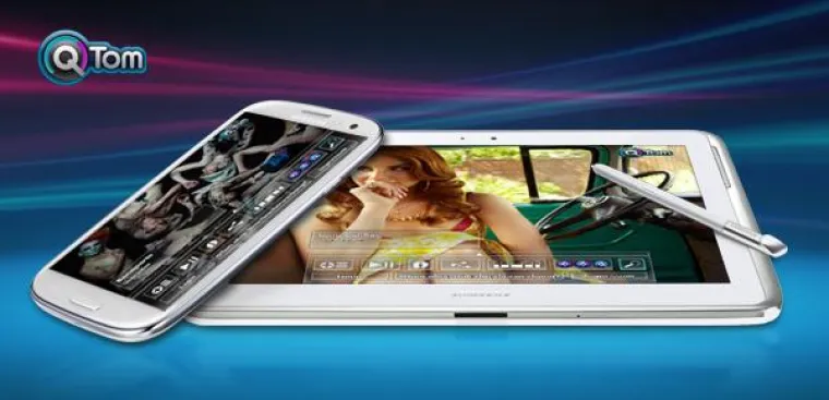 Bild: Musikfernsehen QTom launcht Android App in enger Kooperation mit Samsung