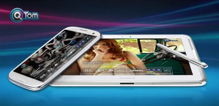 Musikfernsehen QTom launcht Android App in enger Kooperation mit Samsung Bild: Musikfernsehen QTom launcht Android App in enger Kooperation mit Samsung