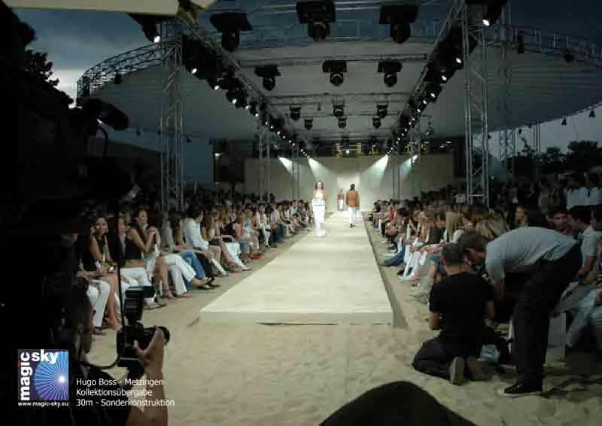 Magic Sky für Hugo Boss (Foto: Magic Sky, frei zur Veröffentlichung bei Namensnennung)
