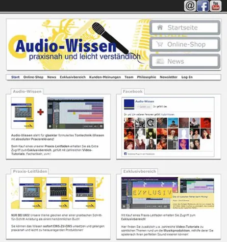 Bild: Audio-Wissen.com mit neuem Design