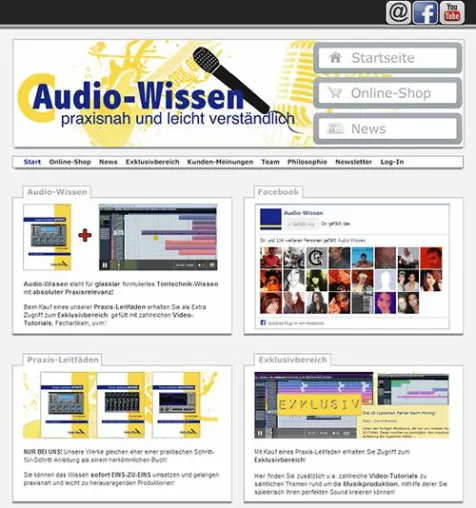 Bild: Audio-Wissen.com mit neuem Design
