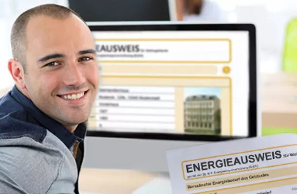 Bild: So einfach kann man Energieausweise online erstellen