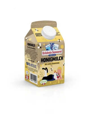 Bild: Mopro-Weltneuheit aus dem Zillertal: Erlebnissennerei Zillertal bringt erste Honigmilch ins Kühlregal