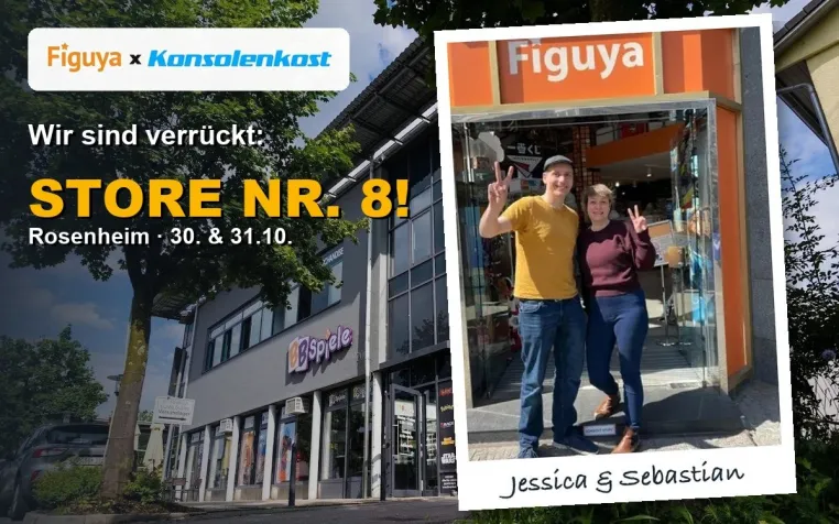 Bild: Figuya X Konsolenkost Retail GmbH eröffnet 8. Store – Store-in-Store bei BB-Spiele in Rosenheim