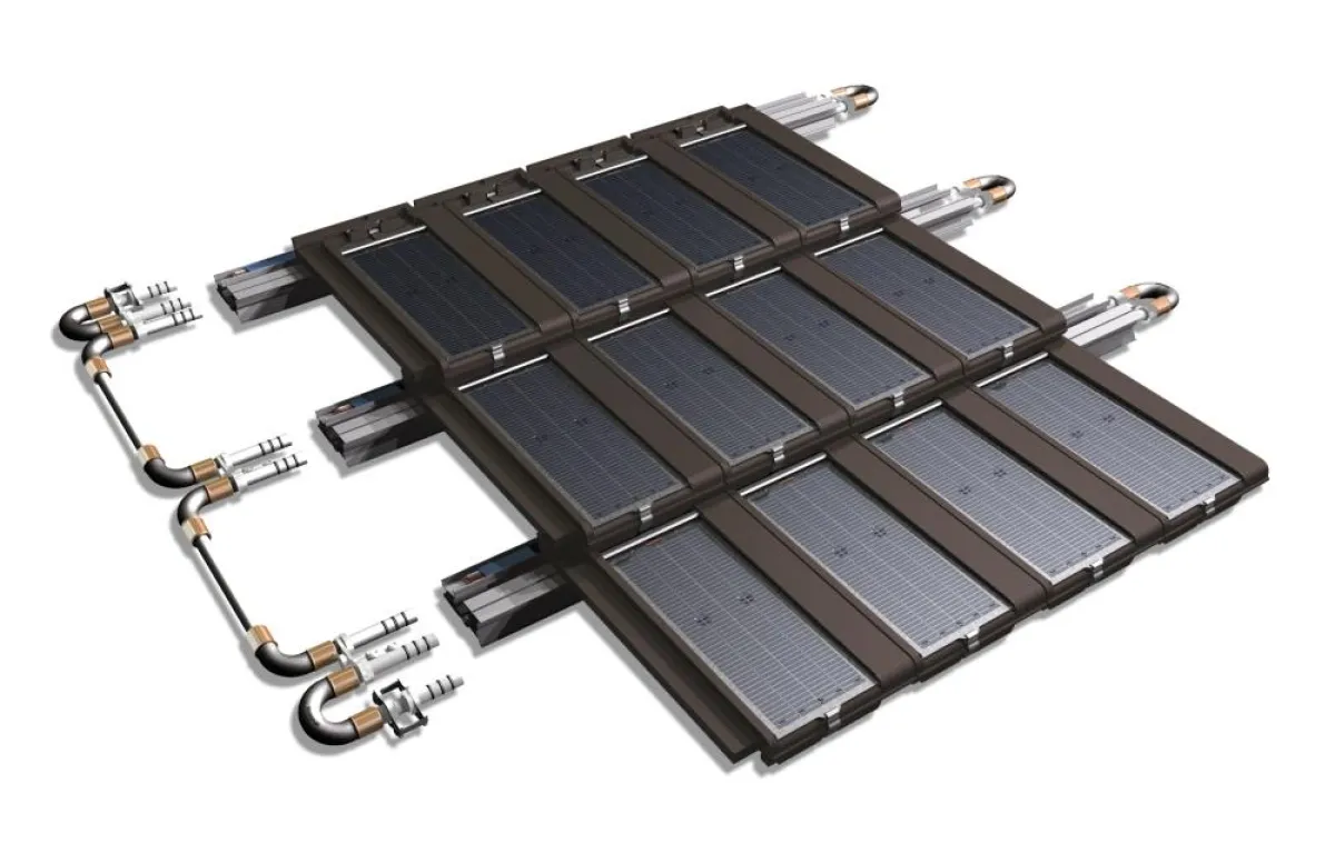Dachziegel und Aluminiumprofile Copyright Panotron AG