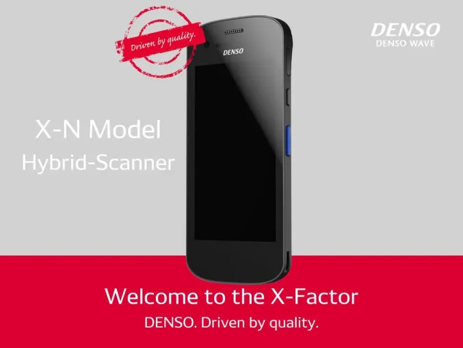 Bild: Handlich, leicht und leistungsstark: Das X-N Modell von DENSO WAVE für gesundes, effizientes Arbeiten.