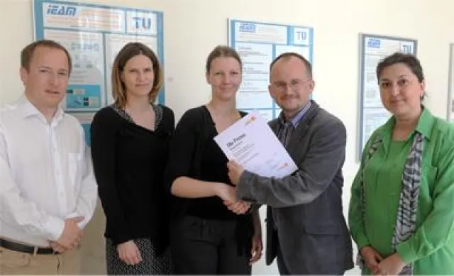 Bild: Presse-Stipendium für MSc „Renewable Energy in Central & Eastern Europe“ vergeben