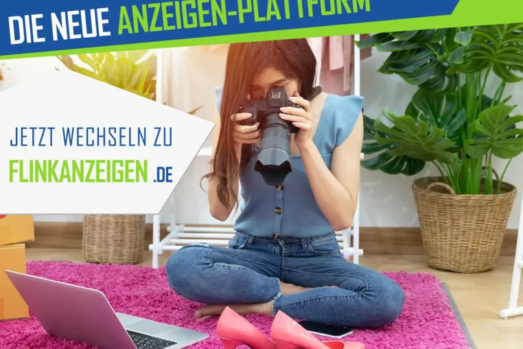 Flinkanzeigen startet durch - Eine neue Generation stellt den Kleinanzeigenmarkt auf den Kopf Bild: Flinkanzeigen startet durch - Eine neue Generation stellt den Kleinanzeigenmarkt auf den Kopf