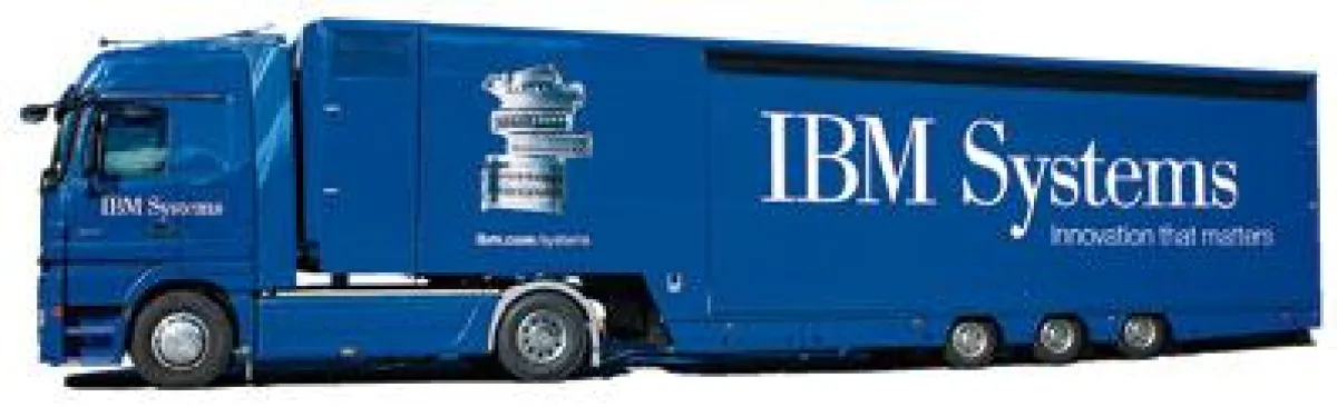 IBM Show Truck bei Janz