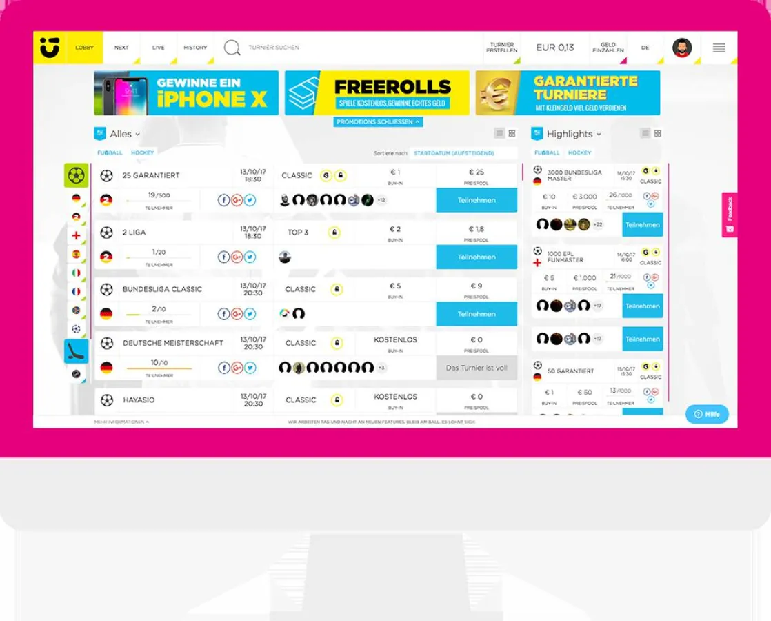 FuntasySport startet in Deutschland