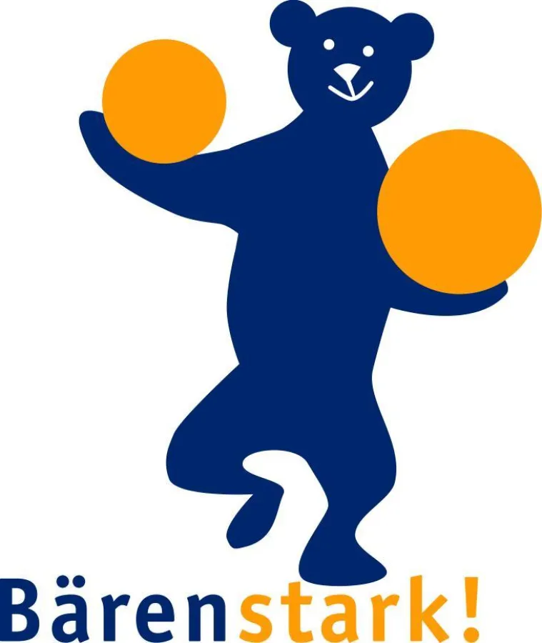Das Logo des Projektes „Bärenstark”