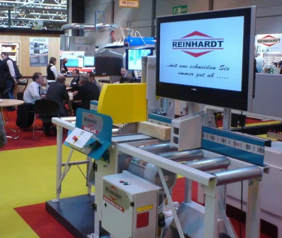 Bild: Die „Kleinste“ von Reinhardt auf der „Working With Wood“ ganz groß...