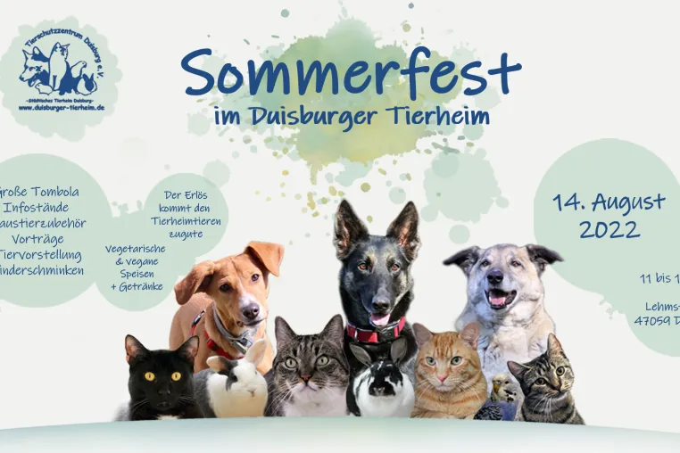 Bild: Endlich wieder Sommerfest im Duisburger Tierheim