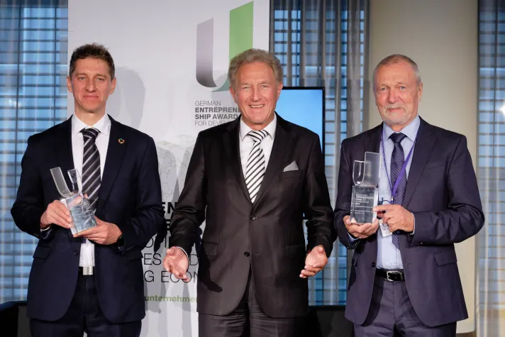 Bild: Deutscher Unternehmenspreis für Entwicklung 2023