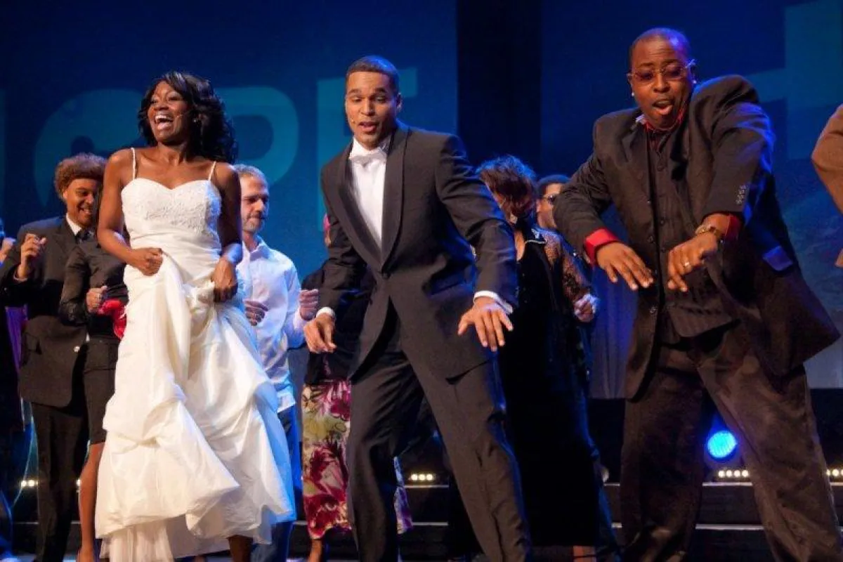 Yes, we can - dance! Della Miles und Jimmie Wilson als Michelle und Barack Obama in