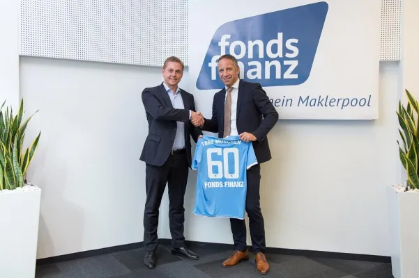 Bild: Fonds Finanz neuer Premium Partner des TSV 1860 München