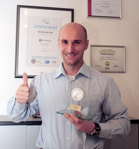 Bild: primeLine ist Azlan Best Performing Entry Level Partner 2015