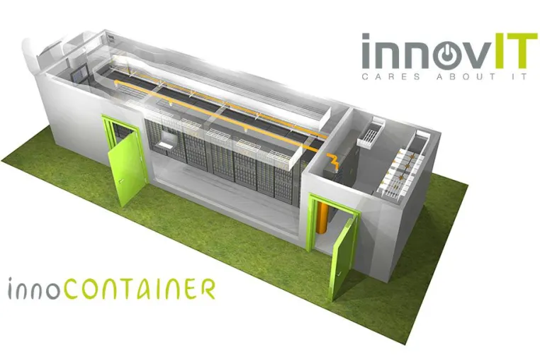 Geprüfte Qualität, Energieeffizienz und Hochverfügbarkeit - Container-Rechenzentren der innovIT AG Bild: Geprüfte Qualität, Energieeffizienz und Hochverfügbarkeit - Container-Rechenzentren der innovIT AG